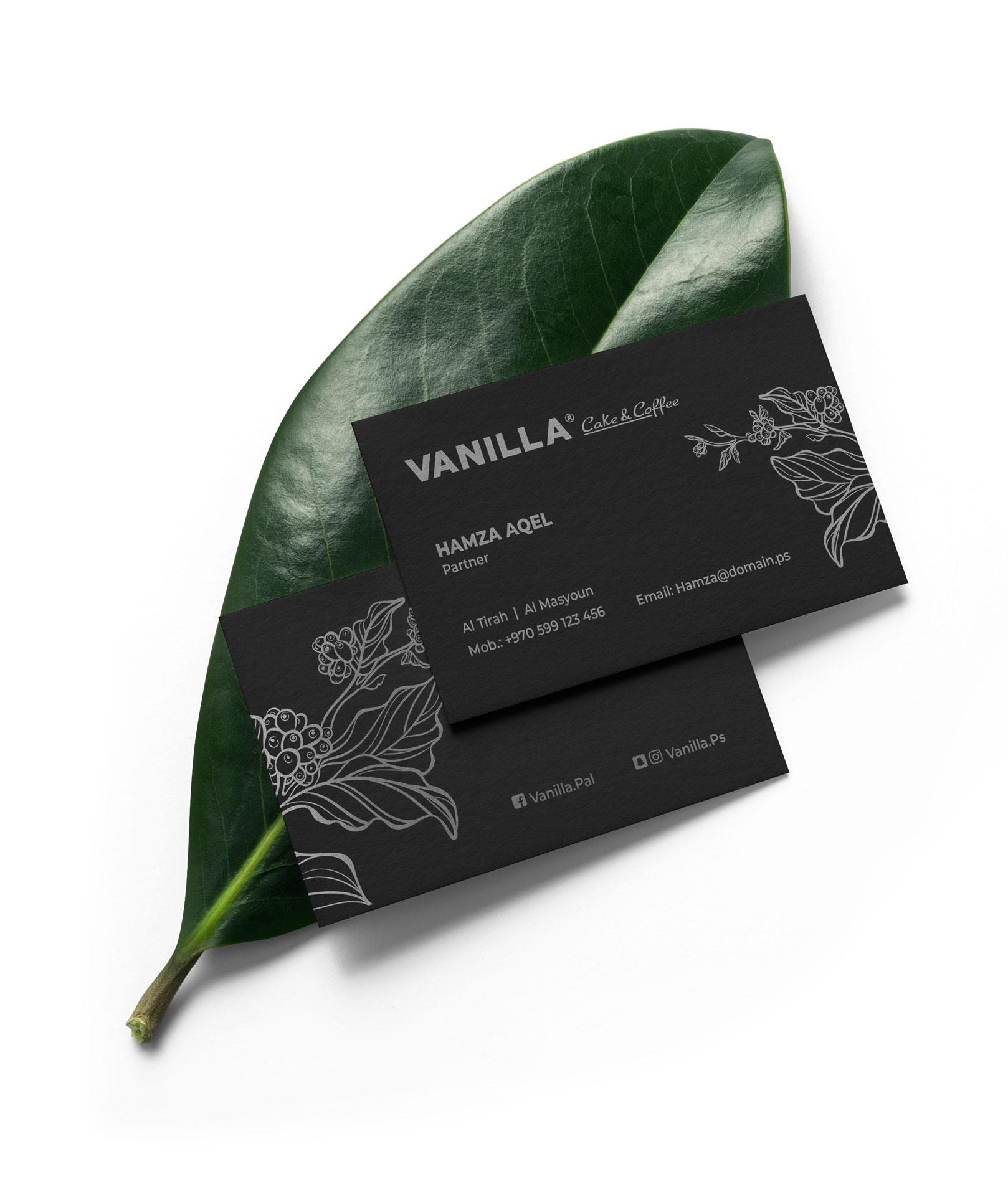 Vanilla™ Palestine brand creation